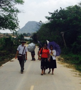 Walking & walking & walking! 