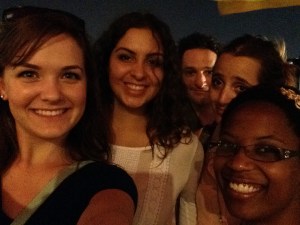 From the left to right: me, Susi, Eli, Emily, Ashley 