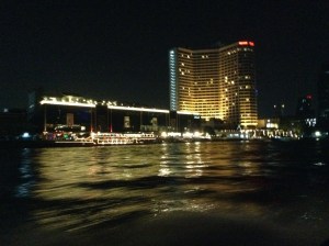 Downtown Bangkok from the River
