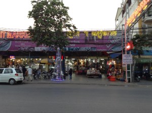 Downtown Siem Reap Market