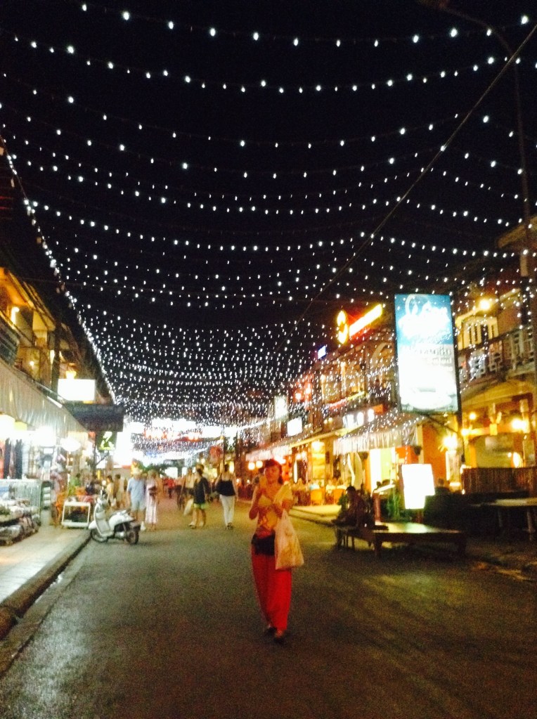 My favorite! Pub Street at night!