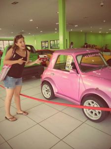 Car garden! Yes there was a garden... of super amazing cars!!!