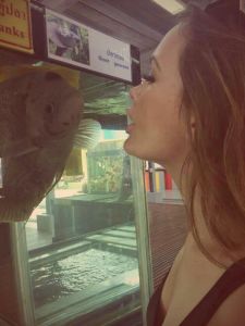 Aquarium! I shall call him Squishy and he shall be mine and he shall be my Squishy. Come on, Squishy! Come on, little Squishy!