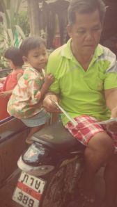 Service with Emily! Time for some RV's! A very nice man and his grand kids! What's really surprising is that he;s actually Christian. That's so rare here in Thailand. Over 90% of the population is Buddhist and less than 0.7% are actually Christian.