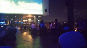Girl's night oouuttt!! We went to the top of the Hilton hotel which is right on the beach! It was an incredible view!